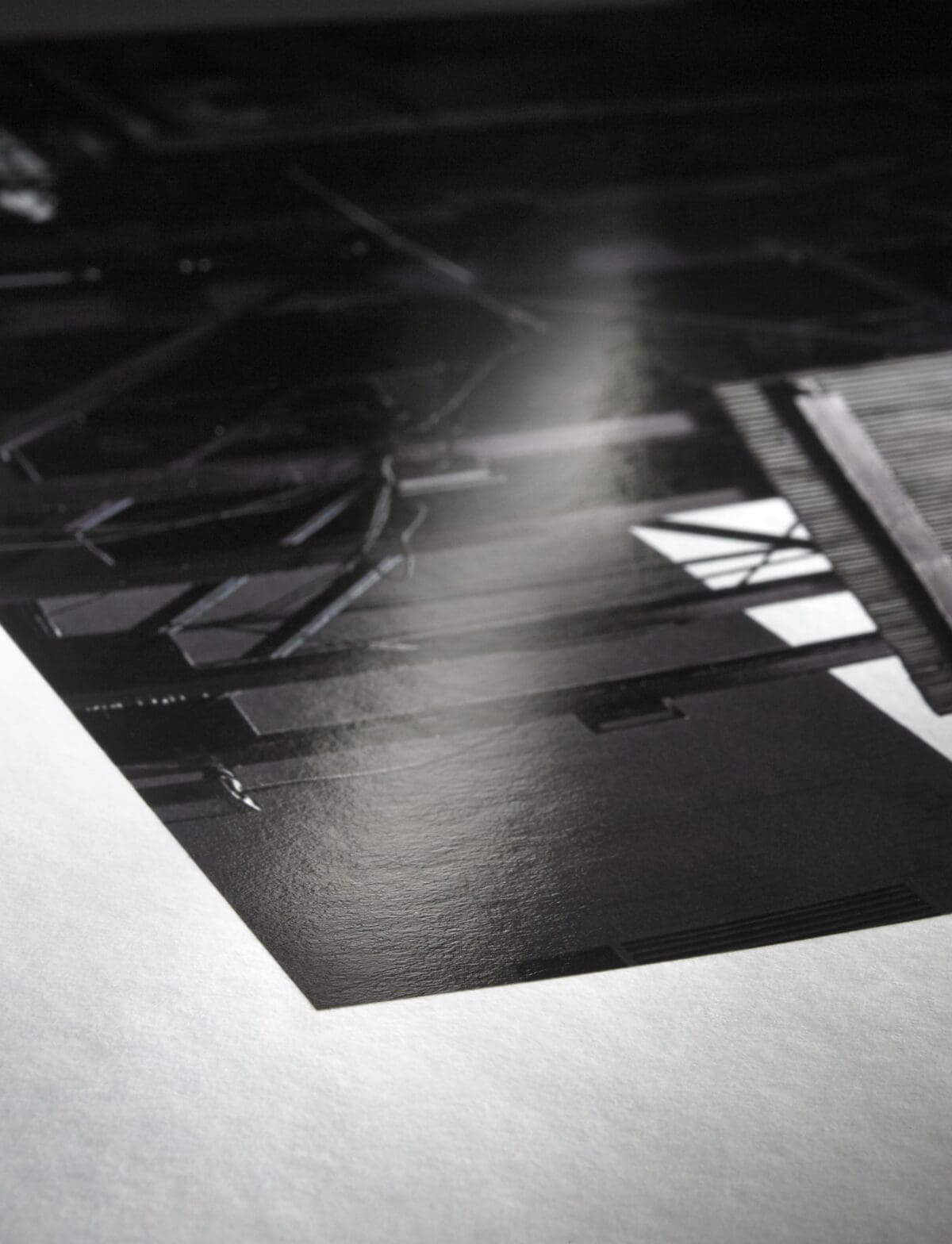 Baryta FB close-up, glossy inkjet paper