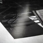 Baryta FB close-up, glossy inkjet paper