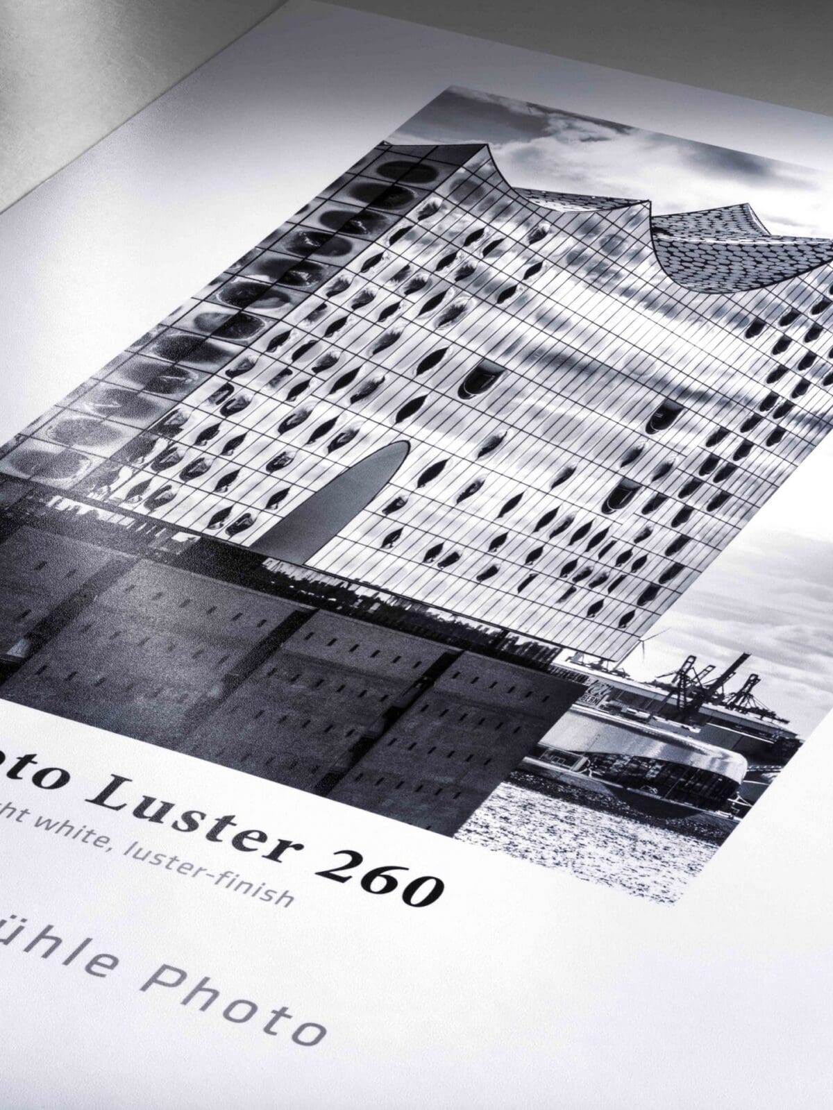 Hahnemühle Photo Luster 260 close up
