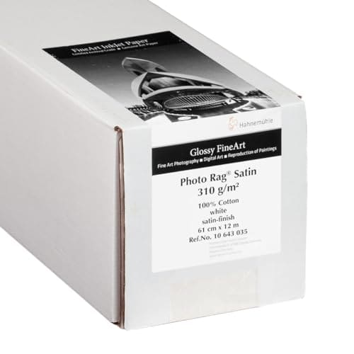 Hahnemühle Photo Rag Satin 24″ 610mm x 12m – 310gsm