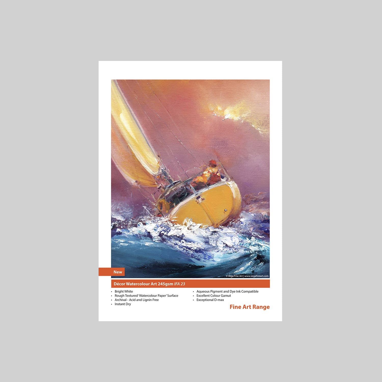 Innova IFA-23 Décor Watercolour Art A2 size – 245gsm (25 Sheets)