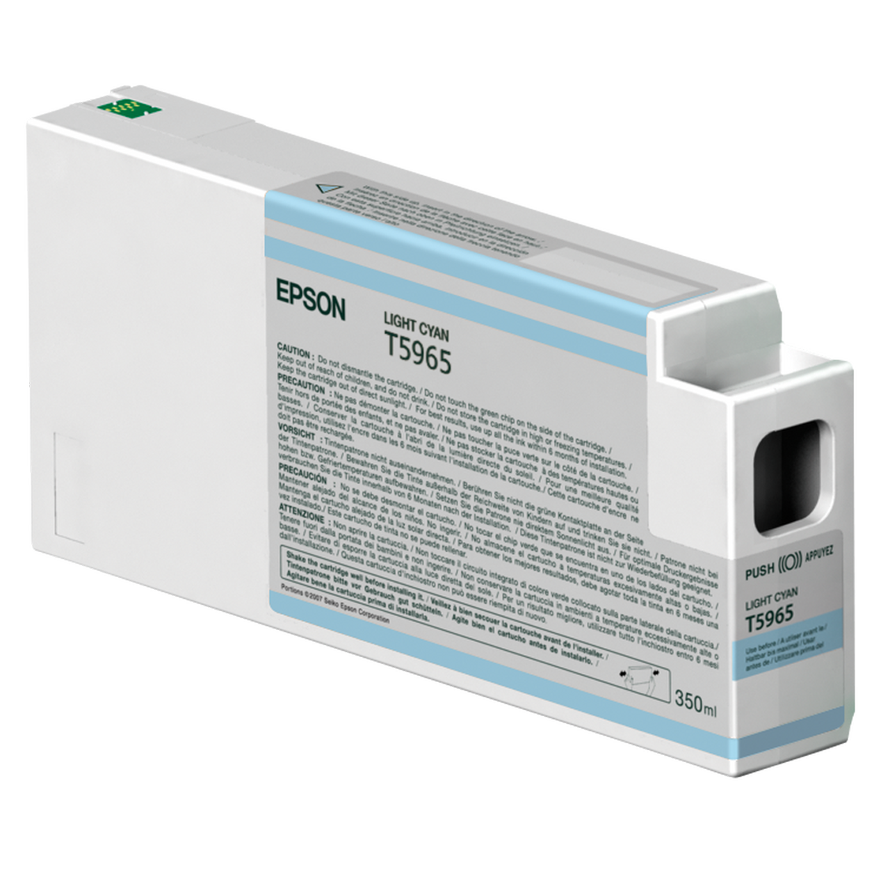 Epson T5965 Light Cyan Ink Cartridge – 350ml