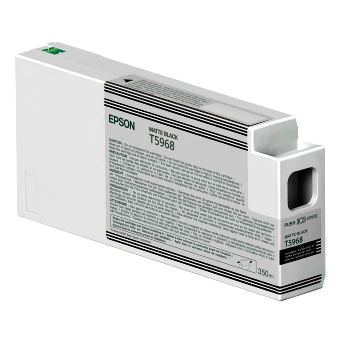 Epson T5968 Matte Black Ink Cartridge – 350ml