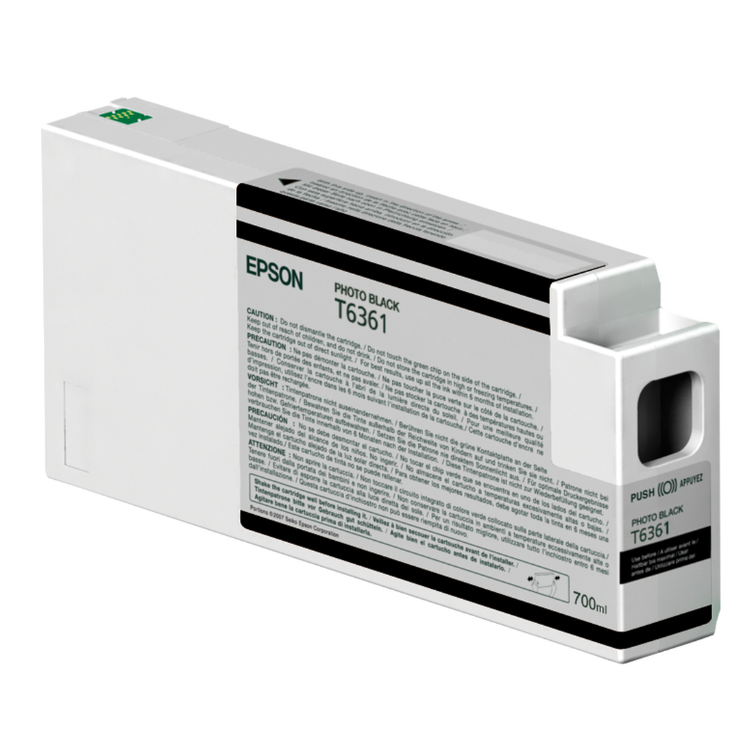 Epson T6361 Photo Black Ink Cartridge – 700ml