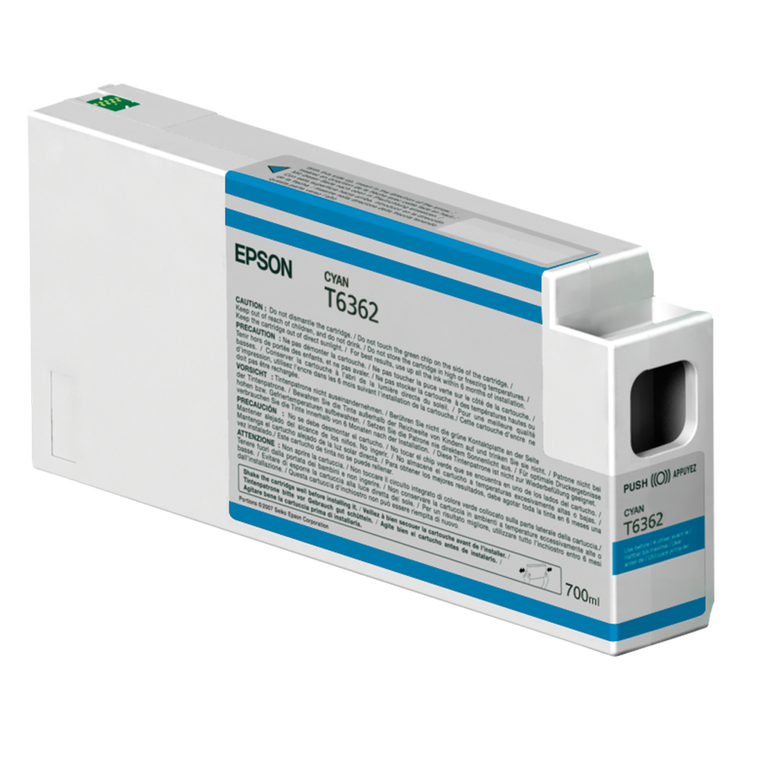 Epson T6362 Cyan Ink Cartridge – 700ml