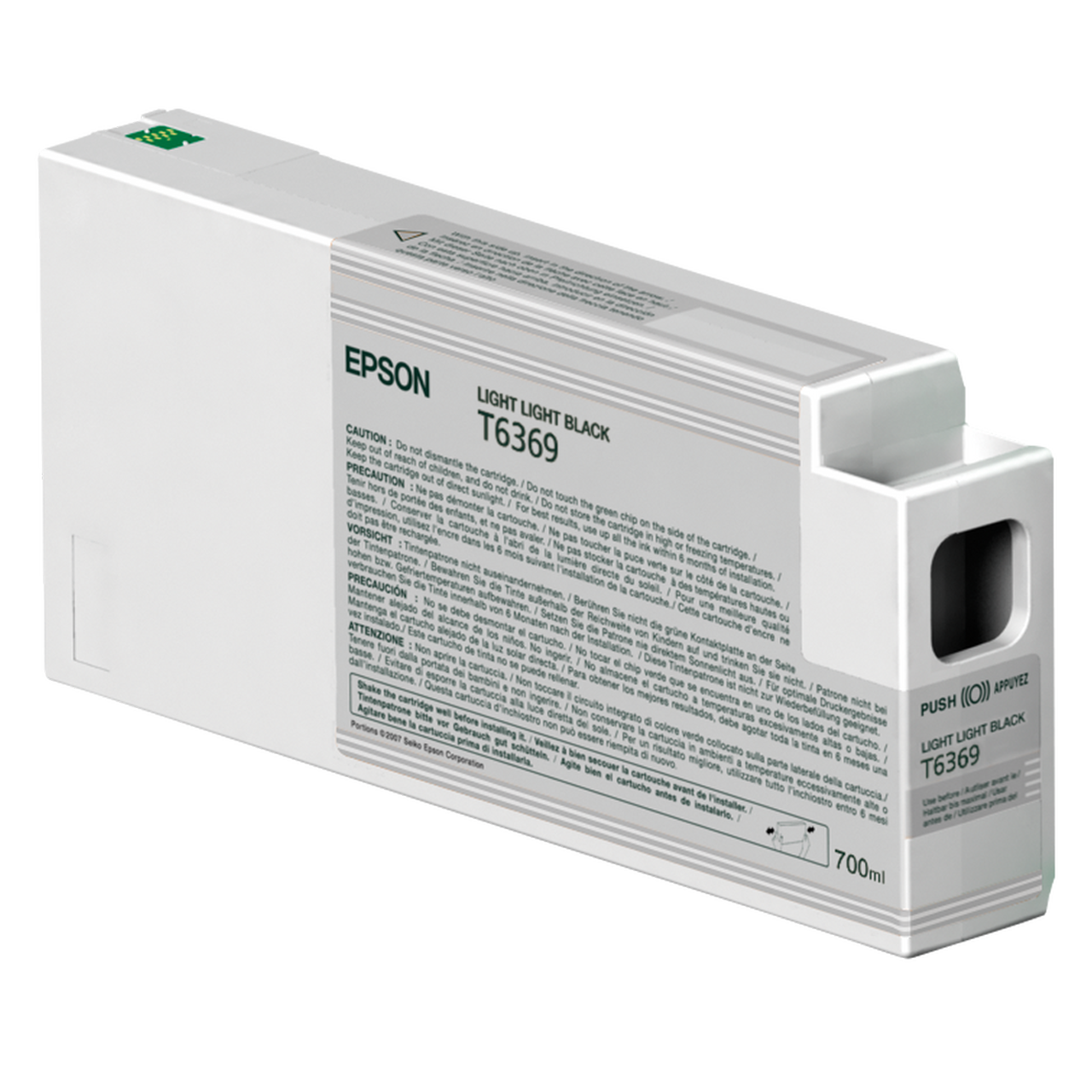 Epson T6369 Light Light Black Ink Cartridge – 700ml