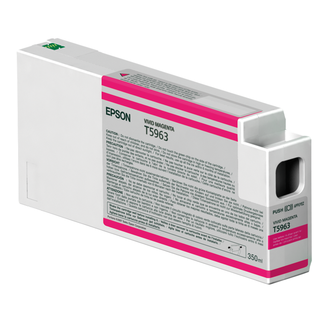 Epson T5963 Vivid Magenta Ink Cartridge – 350ml