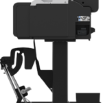 TM-615 with stand, side-view
